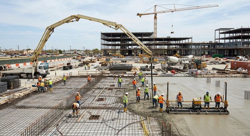 Commercial Slab Installation in Fort Myers, FL
