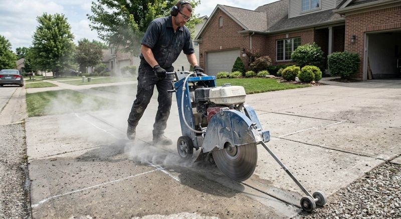 Driveway Apron Cutting in Corpus Christi, TX