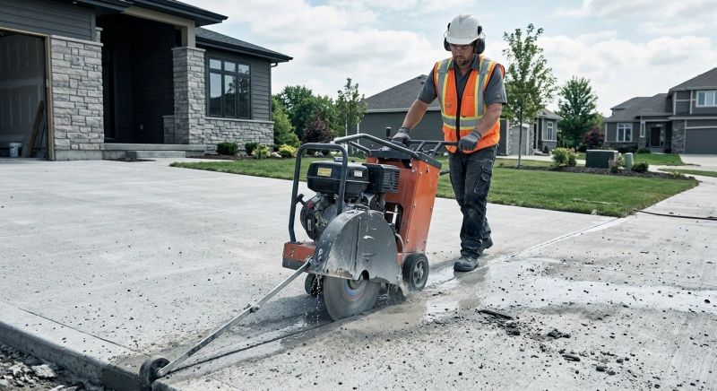 Driveway Apron Cutting in Corpus Christi, TX