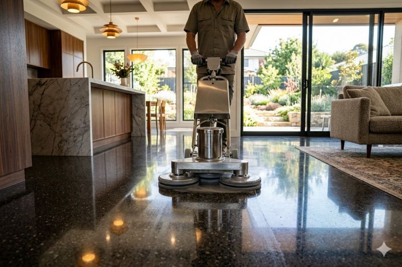 Patio Concrete Polishing in Louisville, KY